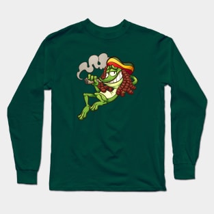 Rasta Frog Long Sleeve T-Shirt